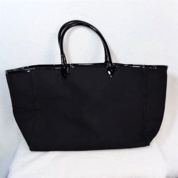 VICTORIA'S SECRET Fifth Ave NY Black Large Tote - Picture 3 of 10